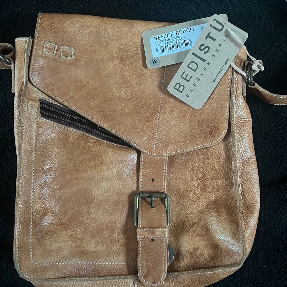 BedStu New With Tags Venice Beach Tan Rustic  crossbody
